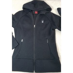 Women's Spyder hooded jacket size Large